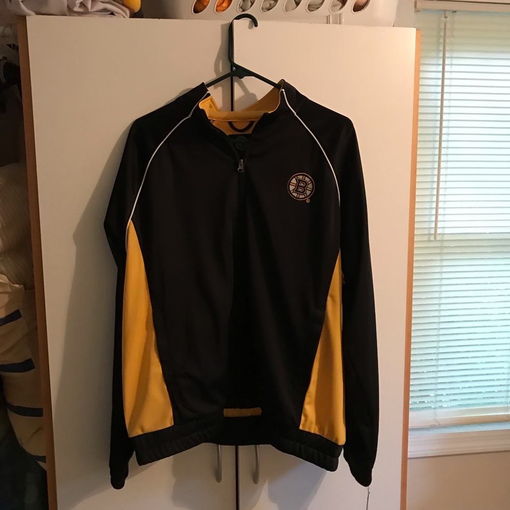 Boston Bruins women’s sparkle zip up jacket